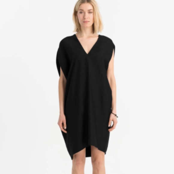 marcellamoda Dresses & Skirts - Marcellamoda Maleah Linen Bat Sleeve Loose Oversized Tunic Dress
